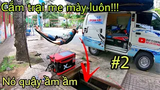 ✅ Câu cá ở dưới cống Sài Gòn khi đang dạo chơi cùng xe Mobihome nhà di động mini | DUY FISHING