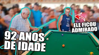 O BAIANINHO FICOU ADMIRADO COM UM SENHOR DE 92 ANOS DE IDADE
