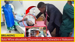 Breaking News! Bobi Wine alambudde Chameleon Mu ddwaliro e Nakasero! Amusabidde awone mangu!