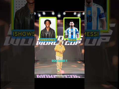 Neymar Choose Ishowspeed over Messi 😳😂