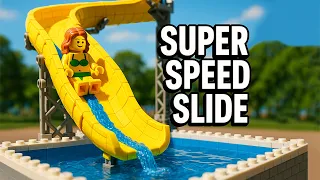 Building a LEGO Water Pump and Epic Water Slide – Ultimate Summer Fun!
