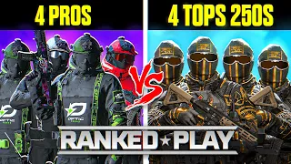 CALL OF DUTY PROS VS 4 TOP 250 RANKED PLAYERS