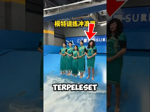 Kocak! Niat Latihan Nari, Cewek-Cewek Ini Malah Kepeleset Terus di Air 🤣💦