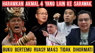 BUKU BERTEMU RUAS! PETER JOHN MINTA SARAWAK HARAMKAN AKMAL,RIDUAN,FIRDAUS WONG,ZAMRI VINOTH & SYAKIR