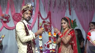Part 2 Marriage Of Lucky Radha New Style Jaymala 🎉 Wedding