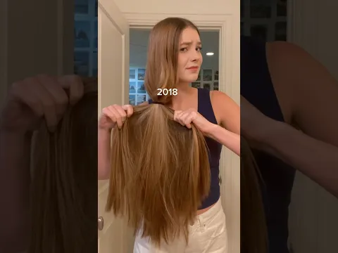 2018 haircare VS 2023  😳😳😳 #haircare
