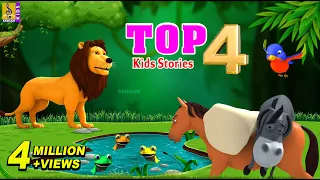 Top 4 Kids Stories | Hindi Stories For Kids | Hindi Cartoon #kahani #hindi #cartoon #cartoonvideo
