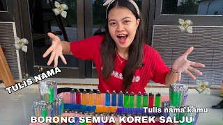 UNBOXING KOREK SALJU, TULIS NAMA KALIAN DI KOMENTAR!!