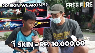 UANG KAGET BUAT ORANG RANDOM YANG SKIN WEAPONNYA BANYAK