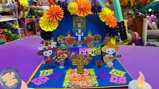 MINI ALTAR DE MUERTOS kawaii! POP UP #diademuertos