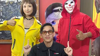 WAHH MABAR FREEFIRE LANGSUNG DENGAN KELLY!😱 #freefire #gaming #trending