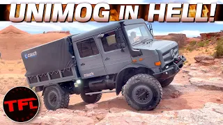 $385,000 Mercedes UNIMOG vs Hell's Revenge: Move Over Bronco & Wrangler There’s a New Boss in Moab!
