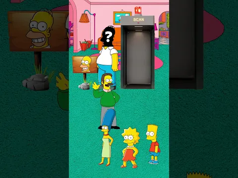 The Simpsons try to find Homer’s head