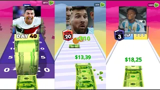 RONALDO vs MESSI vs SPEED day 1 EVOLUTION || OHIO GAME AD