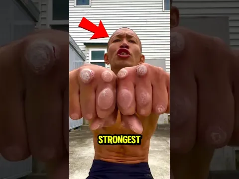 This Guy’s Fists Are Stronger Than Steel 👊😱