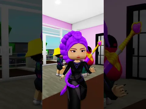there was an imposter rumi performing golden🥴😱#robloxshorts #roblox