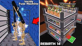 ROBLOX i was inside Fuse Machine - Lucky Secret-Rebirth 14 - Steal a brainrot - Tung Tung Tung Sahur