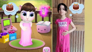 فطومه تقلد انجلا 😻imitation angelaSpeaking Angela