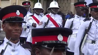 Barbados 57th Independence Parade Route March