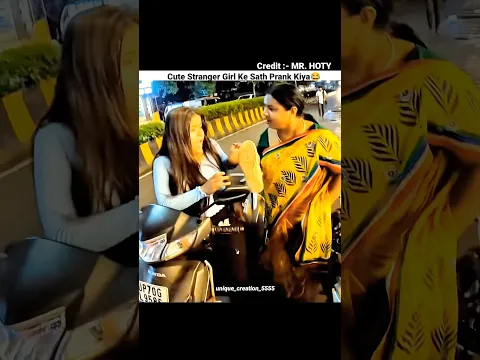 Cute Girl Ke Sath Prank kiya #trending #motovlog #funny #viral #rider #bikelover #shorts #vlog #h2r