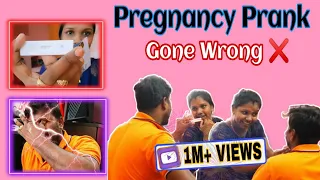 Pregnancy Prank 🤰🤰￼ Ram 😭 Emotional 🥺crying 😢pavam babyma 🥰🥰Couple vlogger  #ramyogamagizhaan