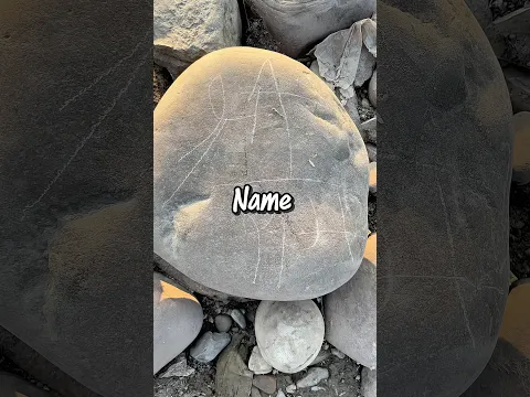 Will the stone float by writing “JAY SHREE RAM”🤯? #shorts