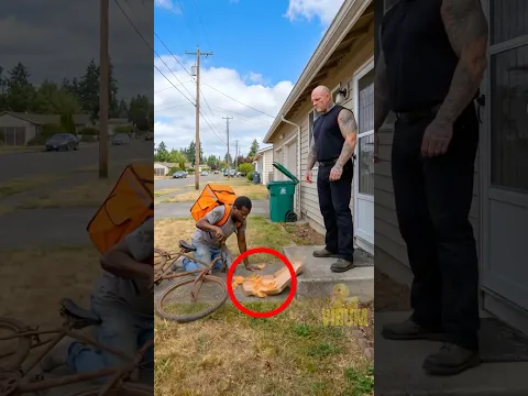 The Customer Replaced His Broken Bike With A Surprise #shorts #kindness