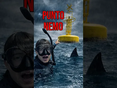 Llegué al PUNTO NEMO *Hay Tiburones* #playas #animales #peces #oceano