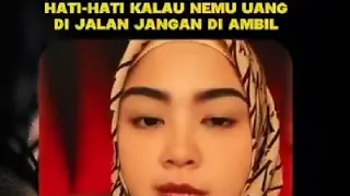 HATI HATI‼️KALAU NEMU UANG DIJALAN JANGAN DIAMBIL