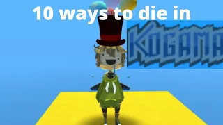 10 Ways to die in kogama