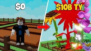 HÀNH TRÌNH TỪ NOOB ĐẾN BẬC THẦY TRỒNG CÂY TỶ ĐÔ CỦA MÌNH TRONG GROW A GARDEN