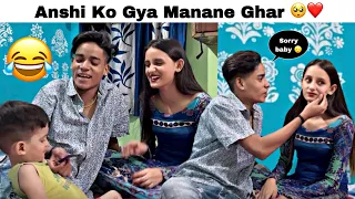 Anshi ko gaya manane ghar 🥹|| chintu bhai ne ye kya kar diya 😱|| Shahrukh Vlogs