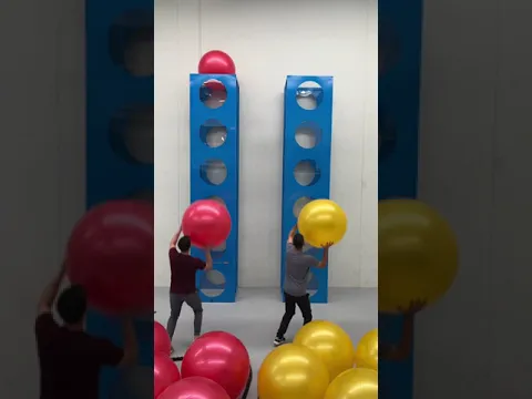 Exercise Ball Racing Is AWESOME 🔴🟡