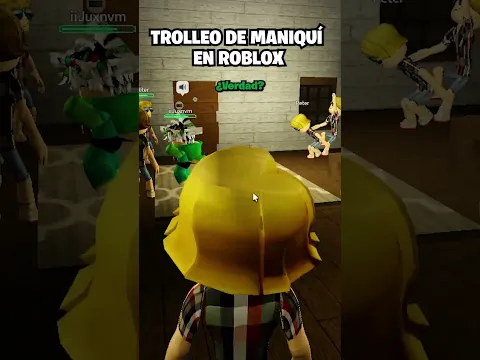 TROLLEO DE MANIQUÍ EN ROBLOX..
