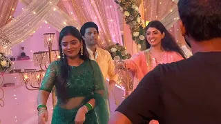 Ruhi Nahar 🥰😍 wedding sangeet function dance | shooting behind the scenes | Tv serial |