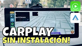 ⚠️ Con esto tienes CARPLAY y ANDROID AUTO en tu coche SIN INSTALACIÓN alguna | Carpuride W103