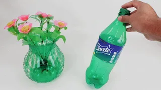 Tutorial Cara Membuat Pot Bunga dari Botol Bekas [ Kerajinan dari Botol Bekas Simpel ]
