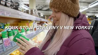 KOLIK STOJÍ POTRAVINY V NEW YORKU? | NYC diaries