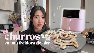 Intentando hacer churros enferma 😷 | ¿Qué NO negociarías al vivir en pareja? 🩷🦄