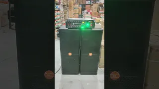 BHARAT KING PUSHPA SERIES AMPLIFIER 2 TOP D12 400W ECHO PRICE -19500 oomfo dj