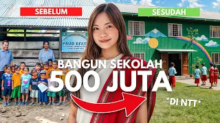 Pertama Kali Aku Bangun Sekolah di Indonesia