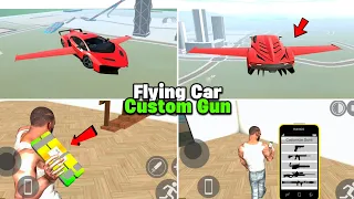 Indian Bike Driving 3d Flying Car Cheat Code | Indian Bike Driving 3d Custom Gun Feature |Flying Car