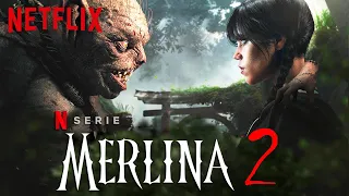 TODO lo que se SABE de: Merlina Temporada 2 ⚫️ Elenco, Fecha de Estreno...