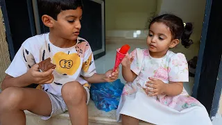 عبودي يهتم باخته الصغيرة!