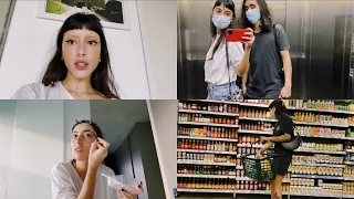 VLOG | #24 - PARTE 1 - DESCOLORINDO A SOBRANCELHA, INÍCIO DA OBRA e AULA PRESENCIAL