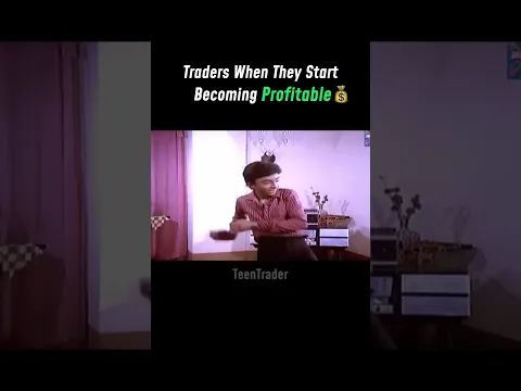 Traders After Their First Profitable Month 😂 / #investing #trading #bitcoin #stockmarket #shorts
