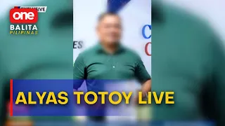 Alyas Totoy, handang patunayan ang pagkakasangkot ni Atong Ang sa sabungero case