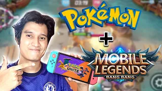 POKEMON UNITE FIRST GAMEPLAY! SUMPAH BEST! MACAM MOBILE LEGEND