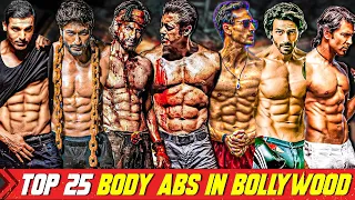 Top 25 Best Abs In Bollywood | Fittest Bollywood Actors Body Ranked