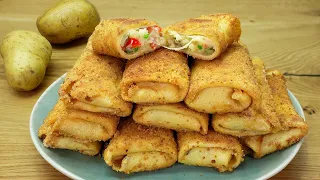 If you have 3 potatoes, prepare this simple and delicious potato dish.